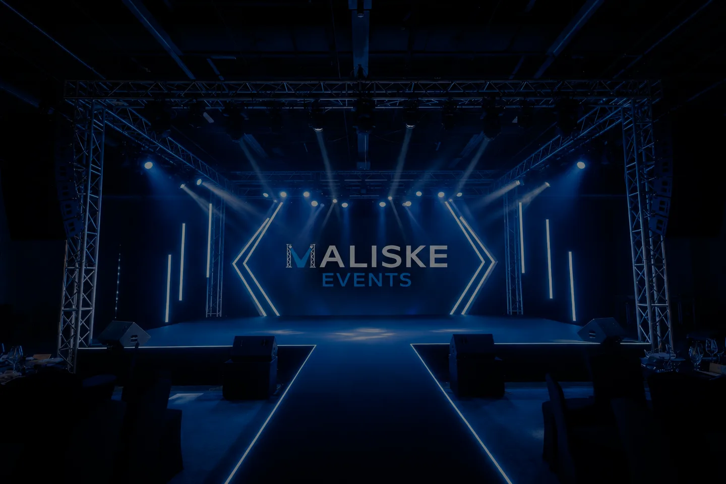 Professionelle Eventtechnik und Bühnensetup